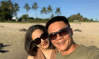 Nhan sắc bà xã kín tiếng của BTV Quang Minh