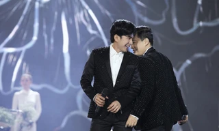 Lam Trường - Đan Trường 'tình tứ' hát 'Hôn môi xa' gây bão tại đêm bán kết HHVN 2020