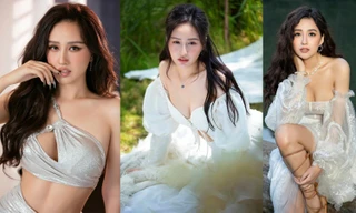 Những lần Hoa hậu Mai Phương Thuý diện váy cắt xẻ khoe vòng 1 cực sexy