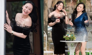 Phương Oanh sexy hết cỡ, ‘mẹ chồng’ Quách Thu Phương đẹp lấn át