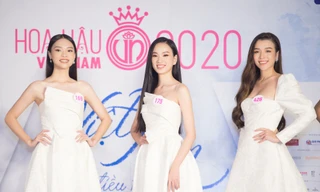 Top 60 thí sinh HHVN 2020 khoe vẻ xuân thì trong đầm trắng tinh khôi