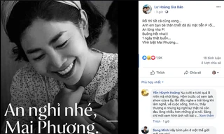 'Xin đừng chia sẻ hình ảnh, clip lúc cuối đời, hãy để Mai Phương yên nghỉ'