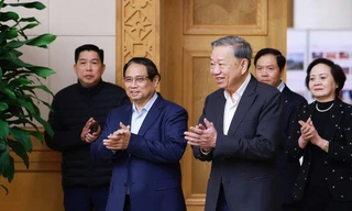 Tổng Bí thư Tô Lâm làm việc với Tiểu ban Kinh tế-Xã hội Đại hội XIV của Đảng