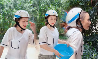 Huyền Thạch tiết lộ hậu trường vụ hất nước gạo phục thù cho Lệ trong ‘Mùa hoa tìm lại’