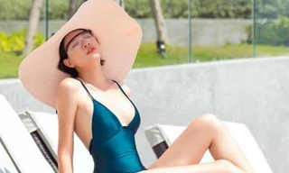 Body nóng bỏng của cực người mẫu Trang Trần. Ảnh: FBNV.