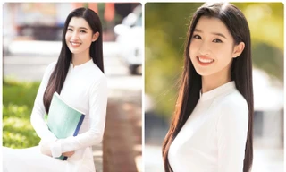 Vẻ thanh thuần tựa sương mai của Á hậu Phương Nhi