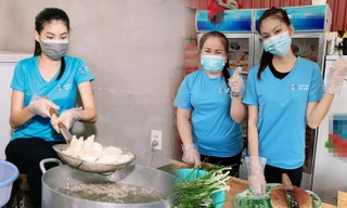 Á hậu Ngọc Thảo kể chuyện cả nhà làm thiện nguyện và loạt khoảnh khắc giản dị, dễ thương 