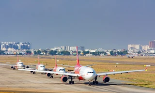 Cổ phiếu một hãng hàng không gây chú ý 