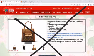 Gắn logo trang báo điện tử VTV gửi để lấy lòng tin