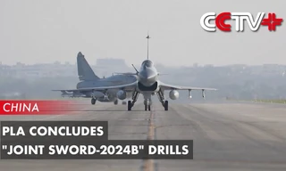 Trung Quốc tổ chức tập trận “Liên hợp lợi kiếm 2024B” quanh đảo Đài Loan hôm 14/10. Ngày 22/10, Trung Quốc tập trận bắn đạn thật ngoài khơi tỉnh Phúc Kiến, đối diện đảo này. Ảnh: CCTV