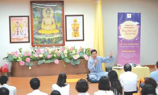 Lãnh đạo Văn Phú - Invest thường có những buổi đàm thoại cùng cán bộ nhân viên về triết lý của Đạo Phật