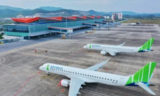 Cầu Vĩnh Tuy 2 do doanh nghiệp tư nhân thi công vượt tiến độ. Ảnh: Trọng Tài