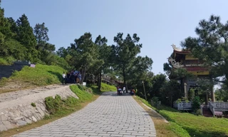 Một góc nơi Ðại tướng an nghỉ 