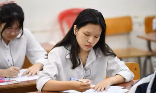 Thí sinh dự thi tốt nghiệp THPT năm 2024. Ảnh: NHƯ Ý