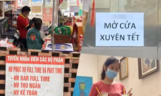 Lao động thời vụ vào mùa “cày” Tết