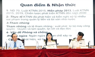 Ðại biểu dự Hội thảo phòng, chống tham nhũng và vai trò của Kiểm toán Nhà nước