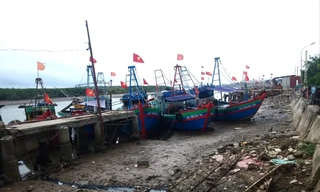 Luồng lạch bị bồi lắng, tàu thuyền nằm bờ