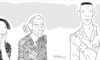 Minh họa: Họa sĩ Ðặng Tiến