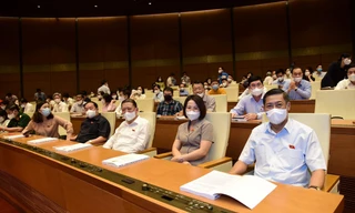 Các đại biểu tham dự phiên họp trù bị ngày 19/7. Ảnh: Như Ý