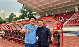 HLV Vũ Tiến Thành và HLV Trương Việt Hoàng