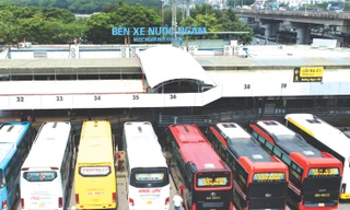 Bến xe Nước Ngầm sẵn sàng phục vụ tết 