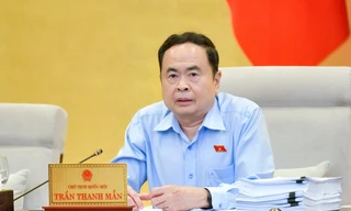 Chủ tịch Quốc hội Trần Thanh Mẫn phát biểu tại phiên họp