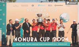 Việt Nam lần đầu vô địch giải đồng đội châu Á - Thái Bình Dương. Ảnh: VGA