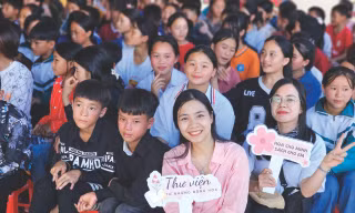 Thư viện từ những bông hoa 