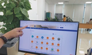 Giao diện Cổng dữ liệu mở tỉnh Thanh Hóa