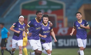 Tuấn Hải là một trong 8 cầu thủ Việt ghi được 2 bàn ở V-League 2023/24. Ảnh: Văn Thỏa