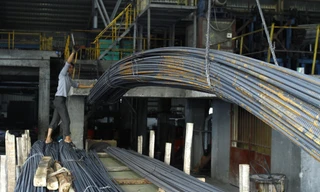 Giá thép tăng mạnh sau Tết Nguyên đán. Ảnh: Như Ý