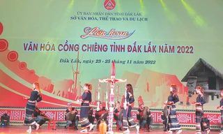Văn hóa cồng chiêng tại Đắk Lắk được chú trọng bảo tồn, phát huy. Ảnh: N.T