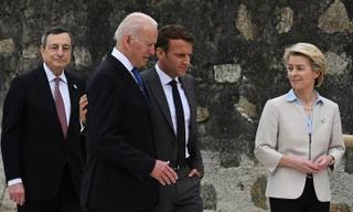 Tổng thống Mỹ Joe Biden thúc giục lãnh đạo Nhóm G7 đối phó ảnh hưởng kinh tế và an ninh ngày càng gia tăng của Trung Quốc. Ảnh: Getty