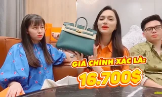 Khán giả 'tròn mắt' trước clip đập hộp hàng hiệu tiền tỷ của 'đại gia' Hương Giang 
