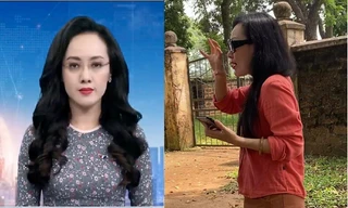 Phì cười với khoảnh khắc dí dỏm của BTV Hoài Anh