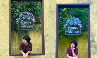 Diễm Quỳnh thả dáng bên 'Quán thanh xuân' khoe sắc vóc tươi trẻ