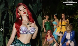 Sao Việt 'lên đồ' quậy tung Halloween, Chi Pu nóng bỏng khoe vòng một 'nghẹt thở'