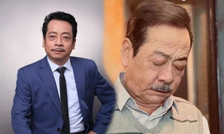 Sửng sốt trước gương mặt nhăn nheo 'khác lạ' của NSND Hoàng Dũng 