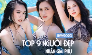 Nhan sắc khả ái của 9 cô gái thắng các giải phụ của Hoa hậu Việt Nam 2020