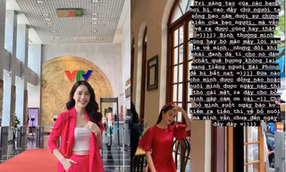 Bị đồn 'cặp kè đại gia, ngồi tiệc lấy tiền', nữ MC VTV6 phẫn nộ đáp trả