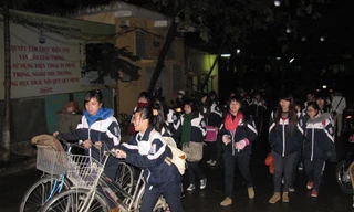 Điều xe đến trường phục vụ học sinh tan muộn