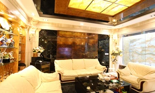 Ngôi nhà 'triệu đô' với đá hoa cương của đại gia Quảng Ninh