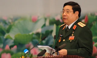 Bộ trưởng Quốc phòng Phùng Quang Thanh. Ảnh: Nguyễn Minh.