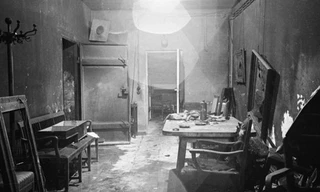 Căn phòng ở hầm Fuhrerbunker tại trung tâm Berlin là nơi Hitler chỉ đạo những chiến dịch quân sự ngày càng thất thế của quân đội Đức Quốc xã.