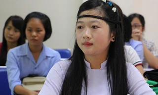 Những thí sinh xinh đẹp dự thi làm giáo viên mầm non