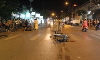 Hiện trường vụ việc.