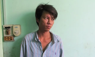 Nguyễn Đồng Quang tại cơ quan công an.