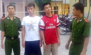 Nguyễn Đức Huy và Nguyễn Việt Anh bị công an bắt giữ trước đó.