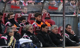 Ancelotti rất thất vọng khi Real Madrid thảm bại trước Atletico Madrid.