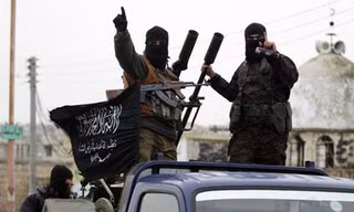 Các tay súng Al Qaeda.